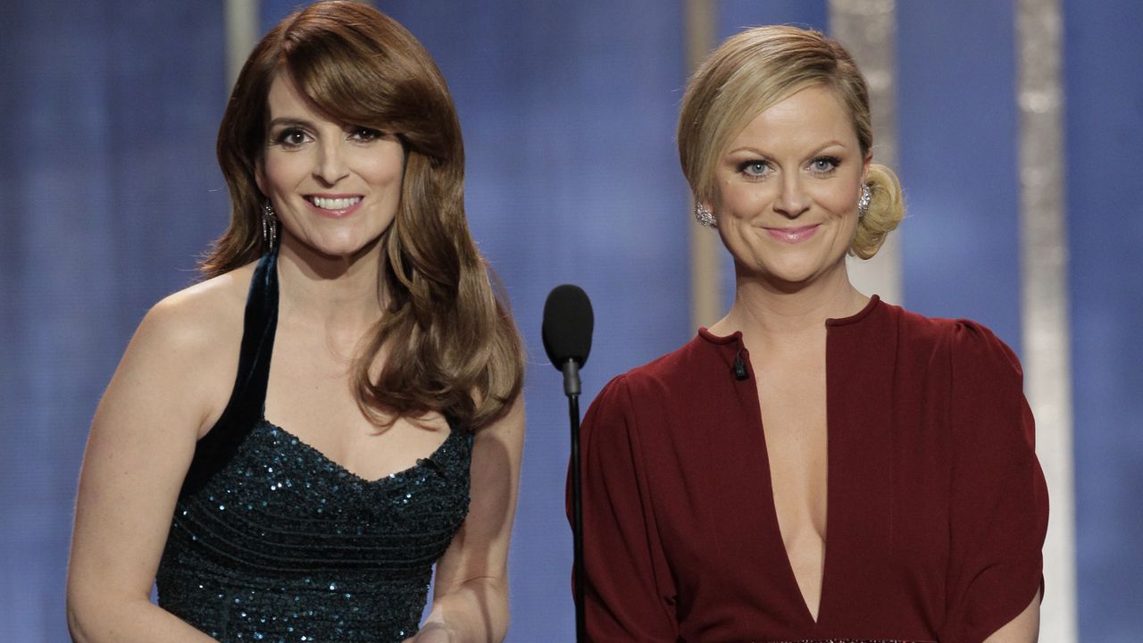 The pair previously hosted the globes in 2015, image via Getty Images