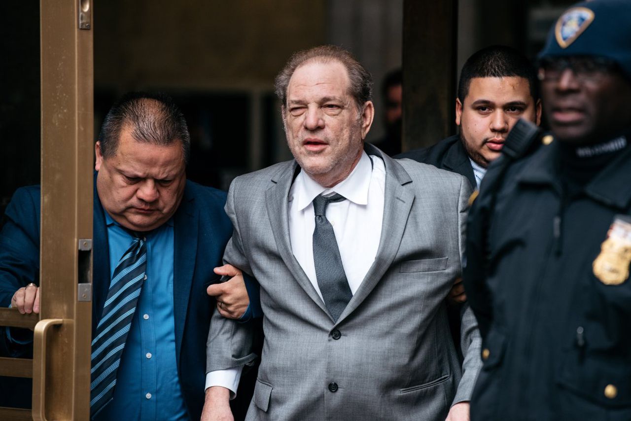 Weinstein claimed to have back issues, image via Getty Images