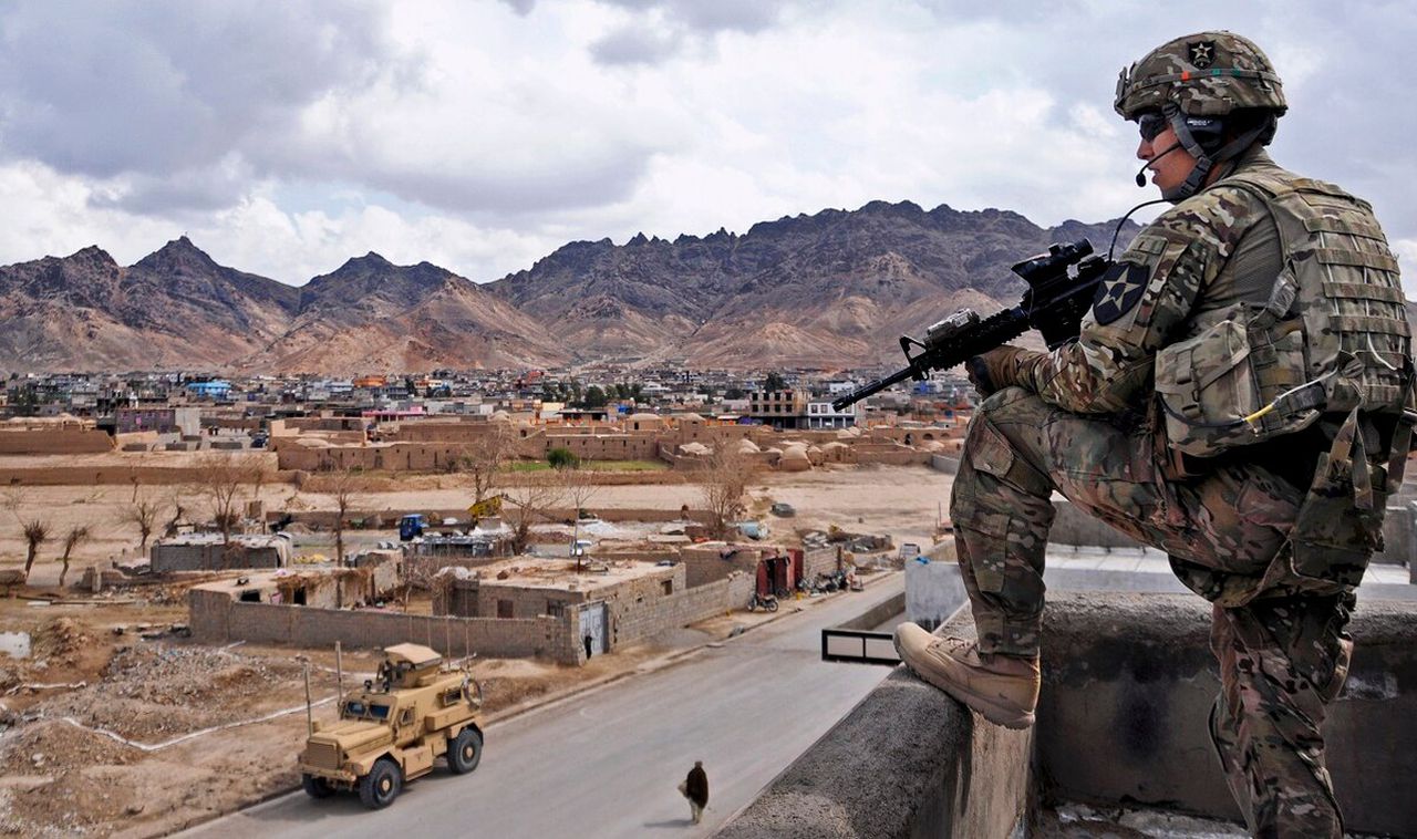 The United States closes five military bases in Afghanistan