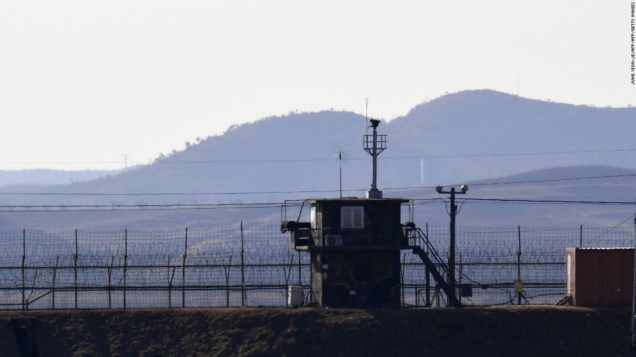 Gunfire exchanged in DMZ across border between North and South Korea