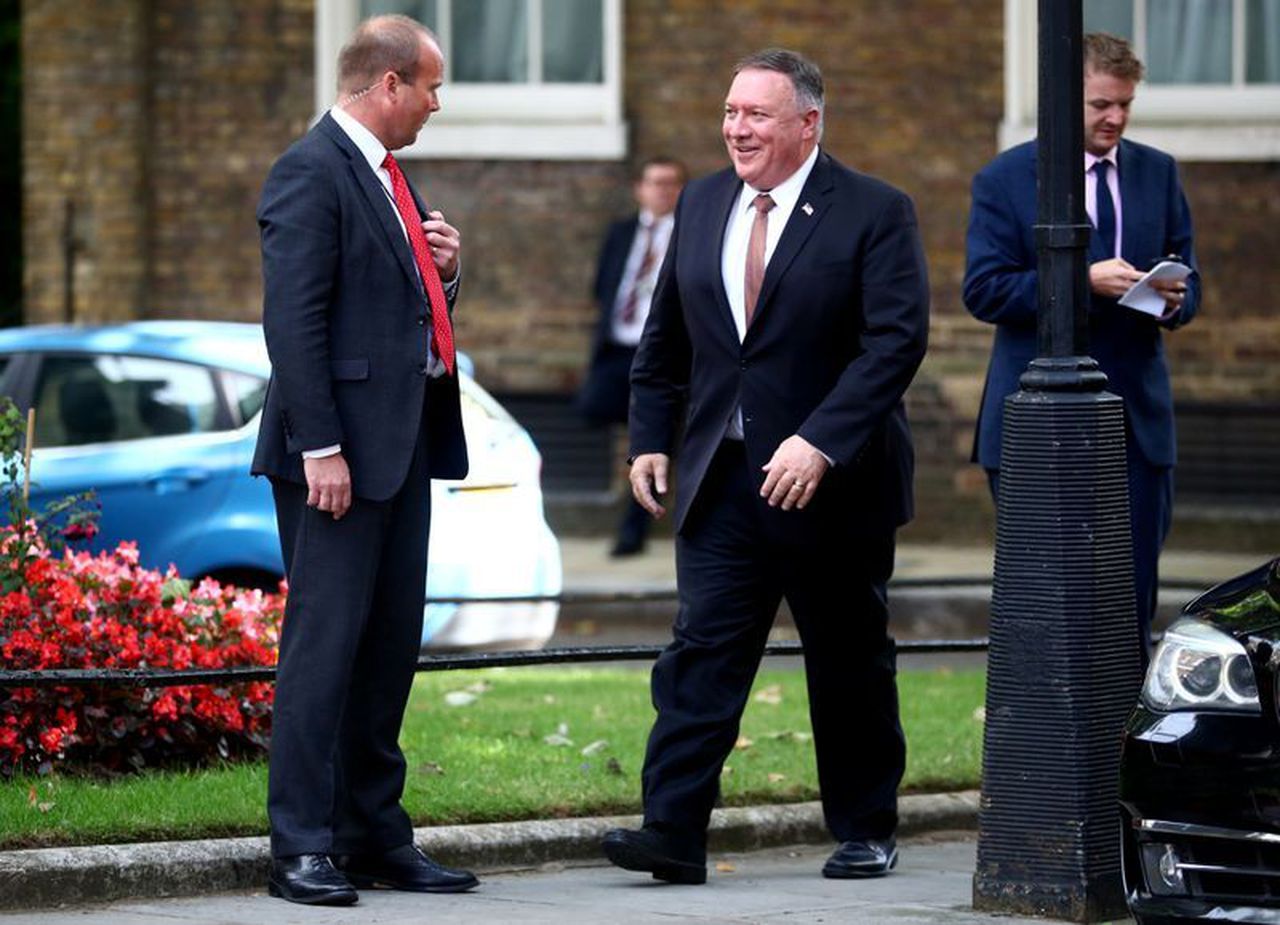 Pompeo invites the UK for a coalition against China