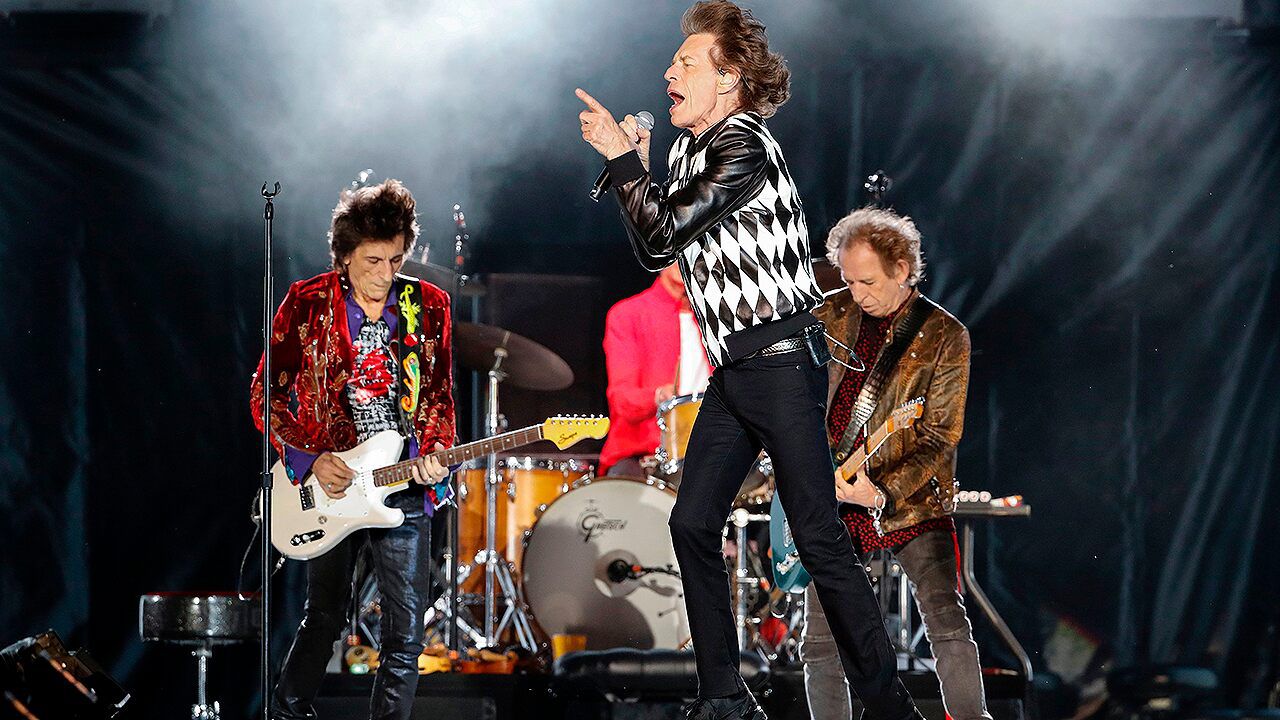 Rolling Stones drummer Charlie Watts plays ‘air drums’ during coronavirus-relief gig