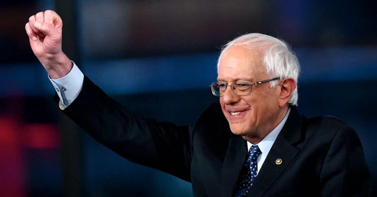 Bernie Sanders gets one step closer to the White House nomination, Image via Getty Images