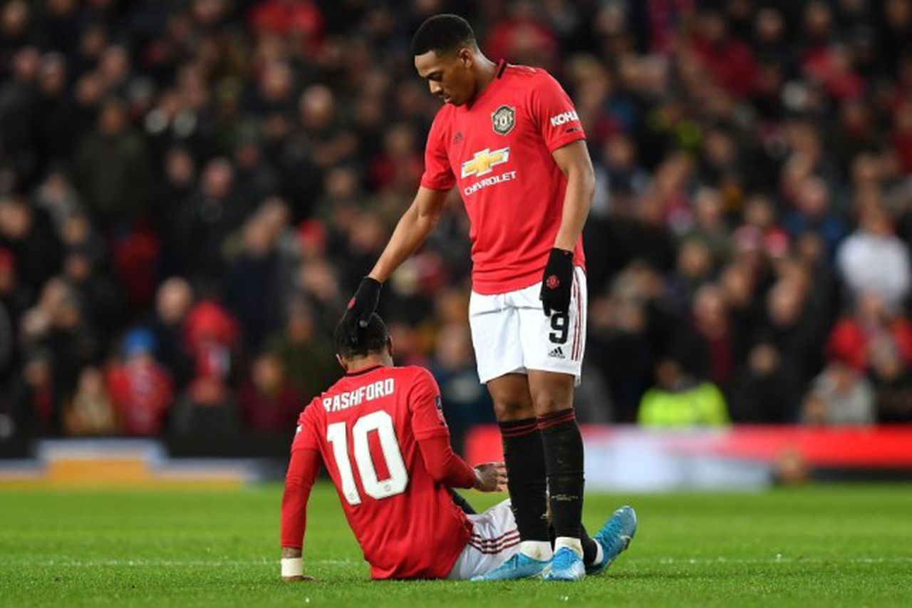 Rashfords back injury could keep him out of the game fro three months, image via Getty Images