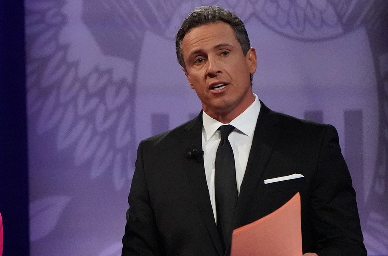 CNN broadcaster Chris Cuomo tests positive for COVID-19 infection. Image via Politico.
