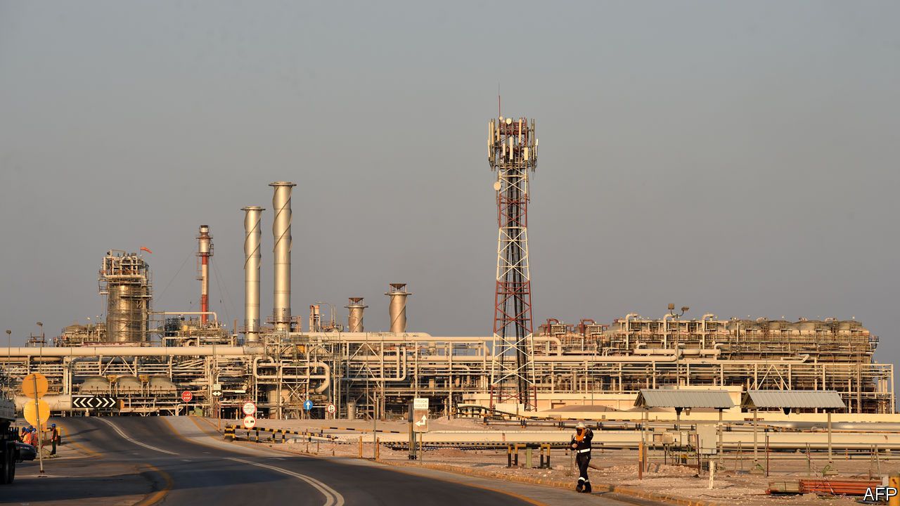 Saudi Arabia to escalate oil price war with Russia next week. Image via The Economist.
