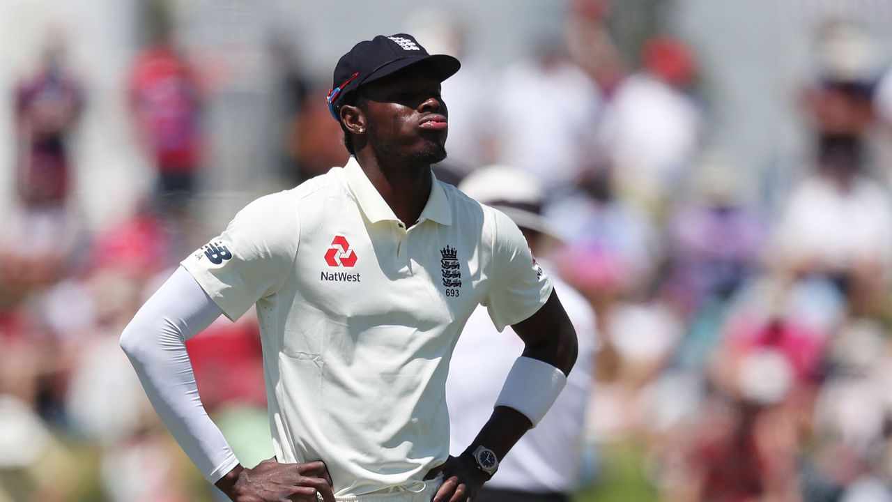 Jofra Archer discloses racial abuse incident after New Zealand match. Image via Sky Sports.