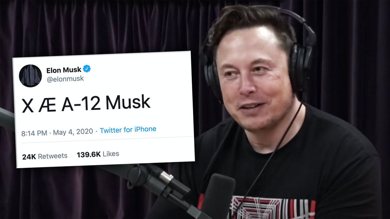 X Æ A-12 Musk, newly born baby boy of Elon Musk