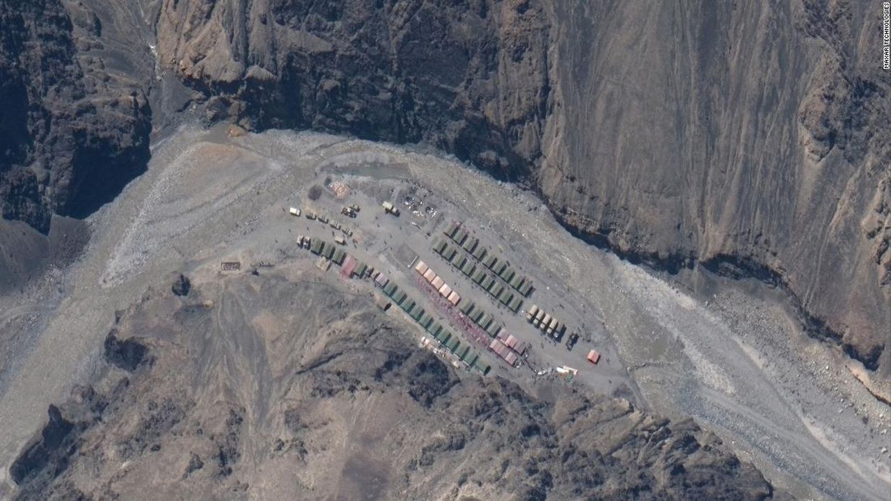 Satellite images show buildup at site of deadly India-China border clash