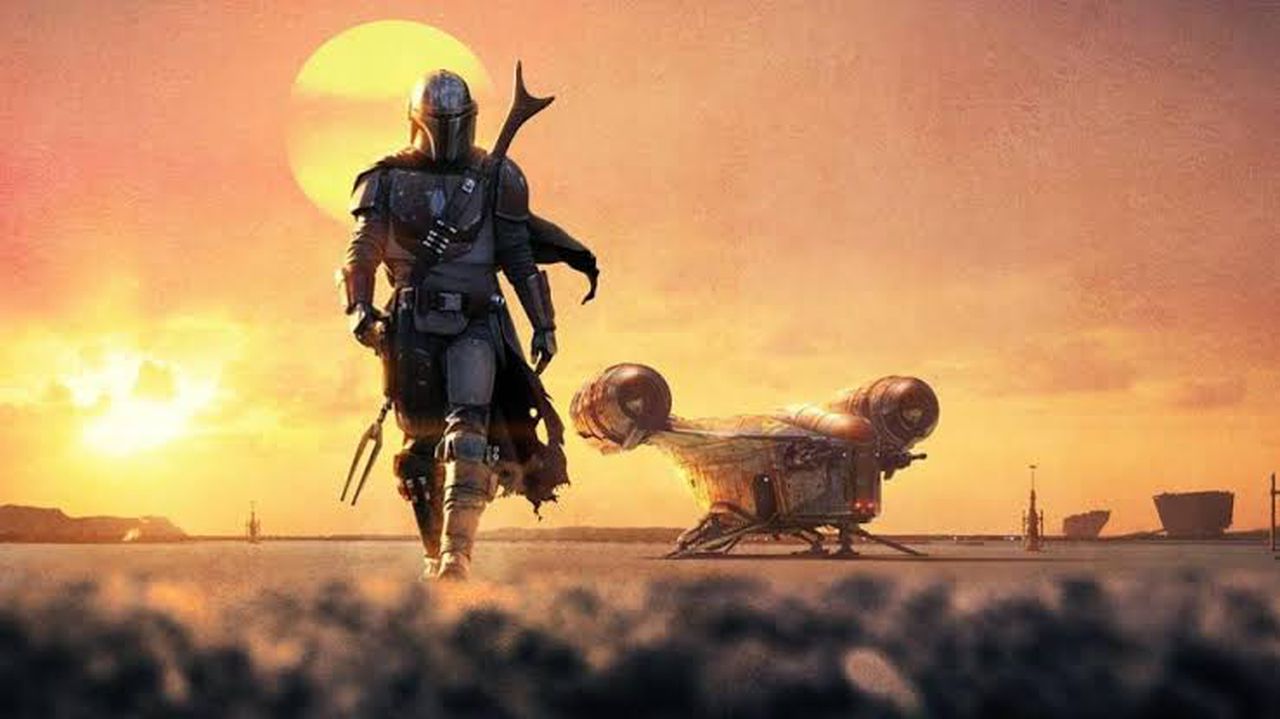 The Mandalorian is the first ever live action Star Wars series, image via Disney