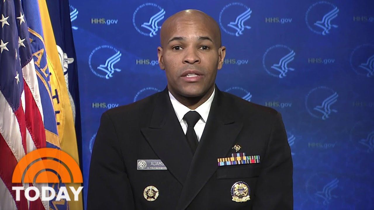 US Surgeon General Jerome Adams says the coronavirus pandemic is about to get worse. Image via Fox News.