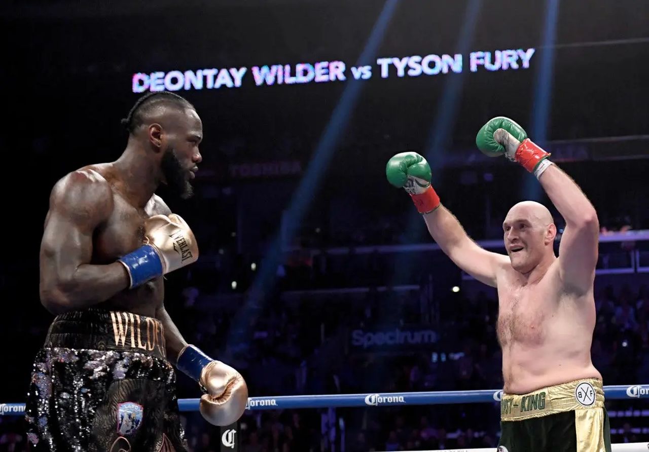 Wilder v Fury rematch announced for February 22, 2020 at the MGM Grand in Las Vegas. Image via Dailypost.
