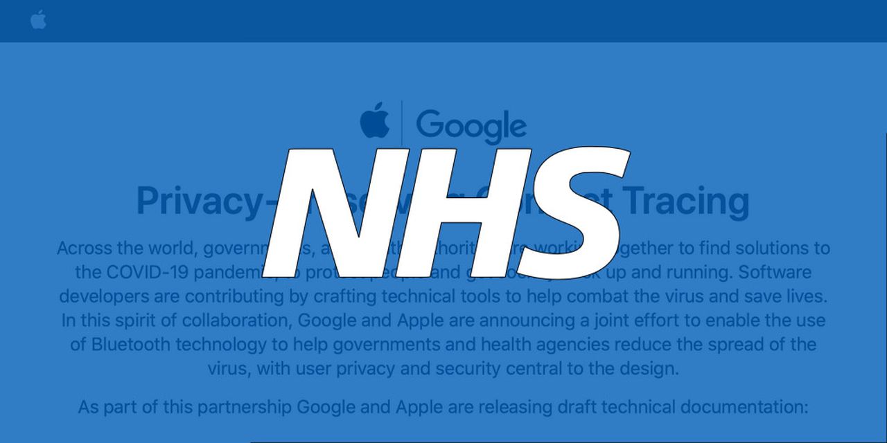UK National Health Service releasing coronavirus contact tracing app … without using Apple API