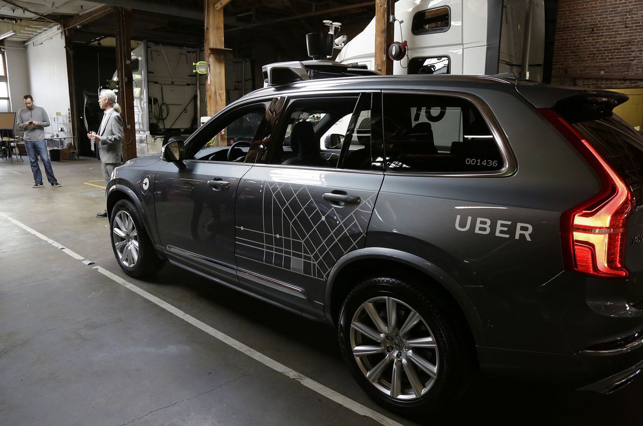 Uber's new self driving cars are not ready for street testing, image via Eric Risberg