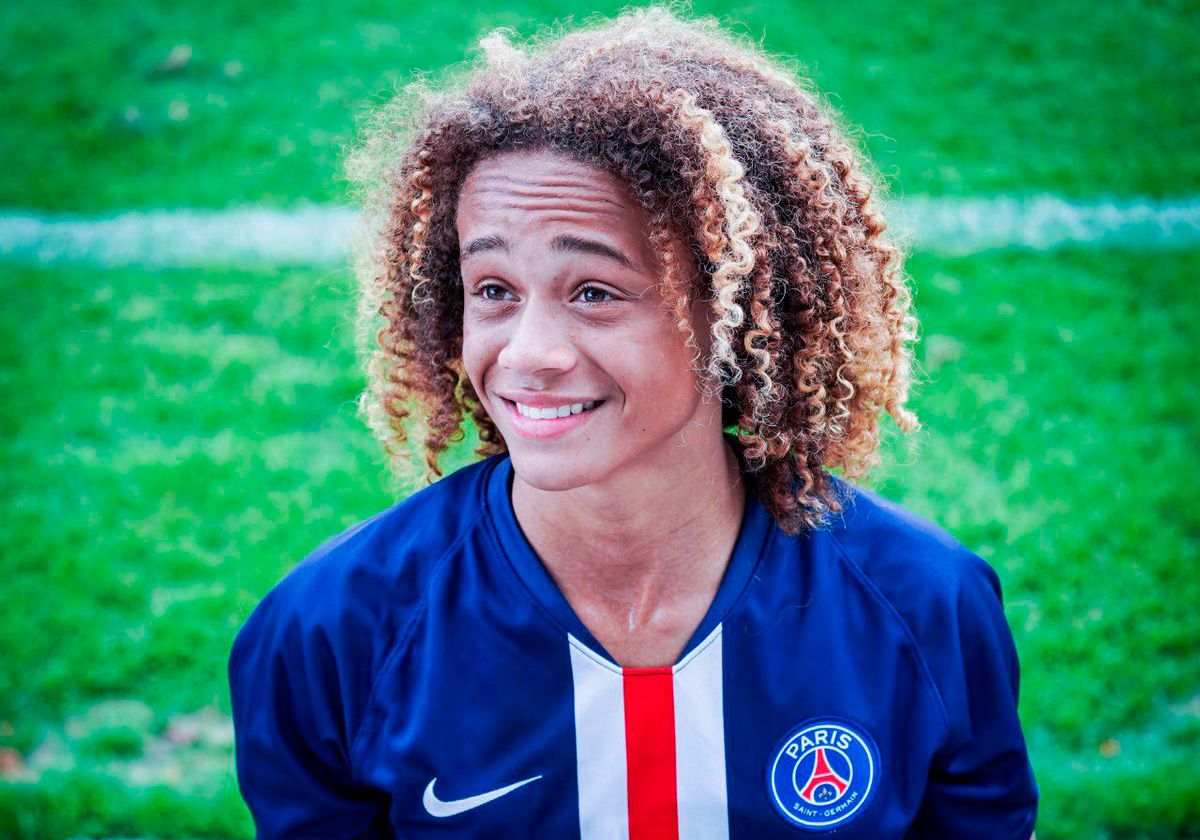 Xavi Simons, a 16-year old wonder kid who plays for PSG
