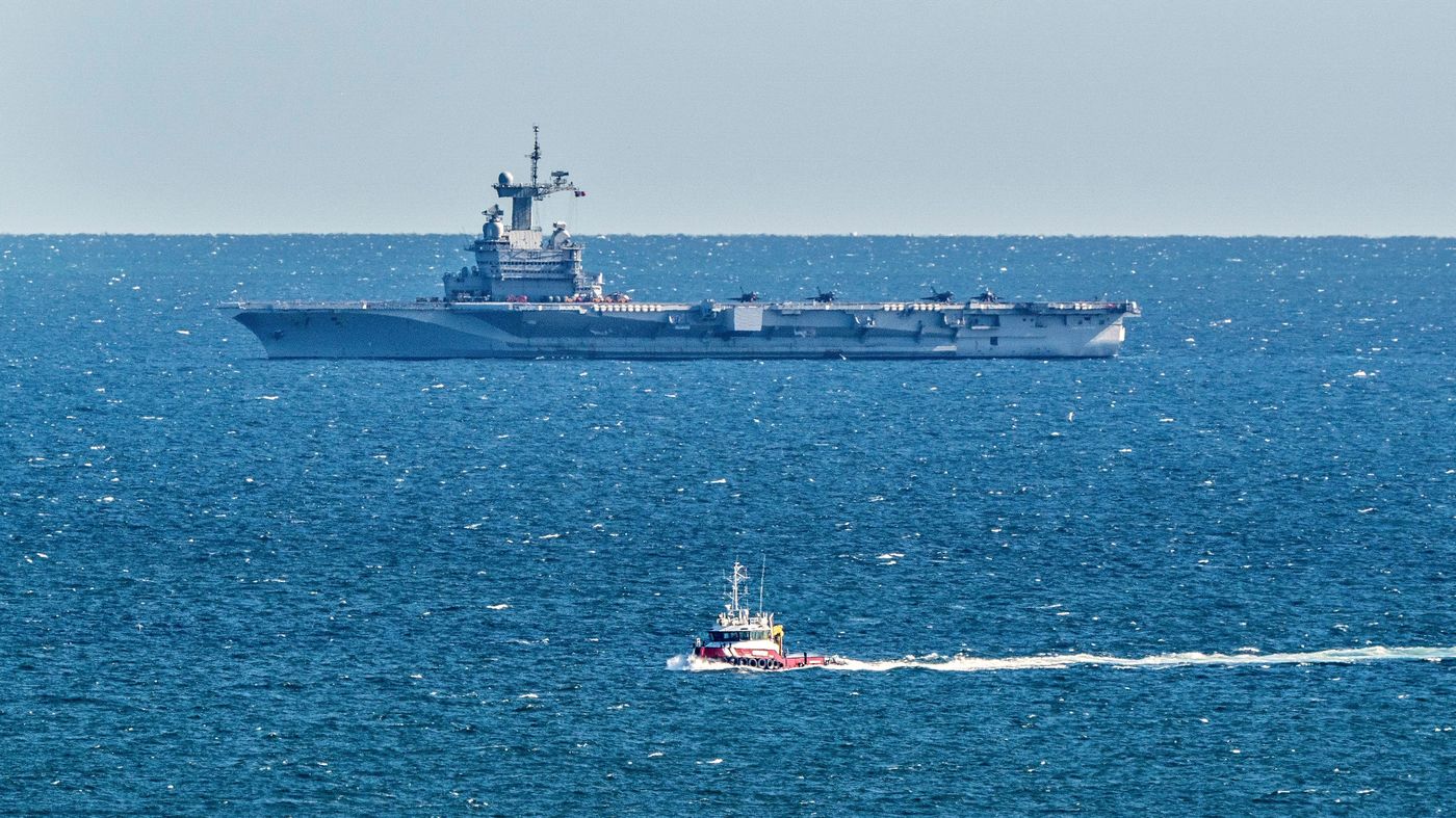 French Aircraft Carrier Returns To Port After Suspected COVID-19 Cases Found Aboard