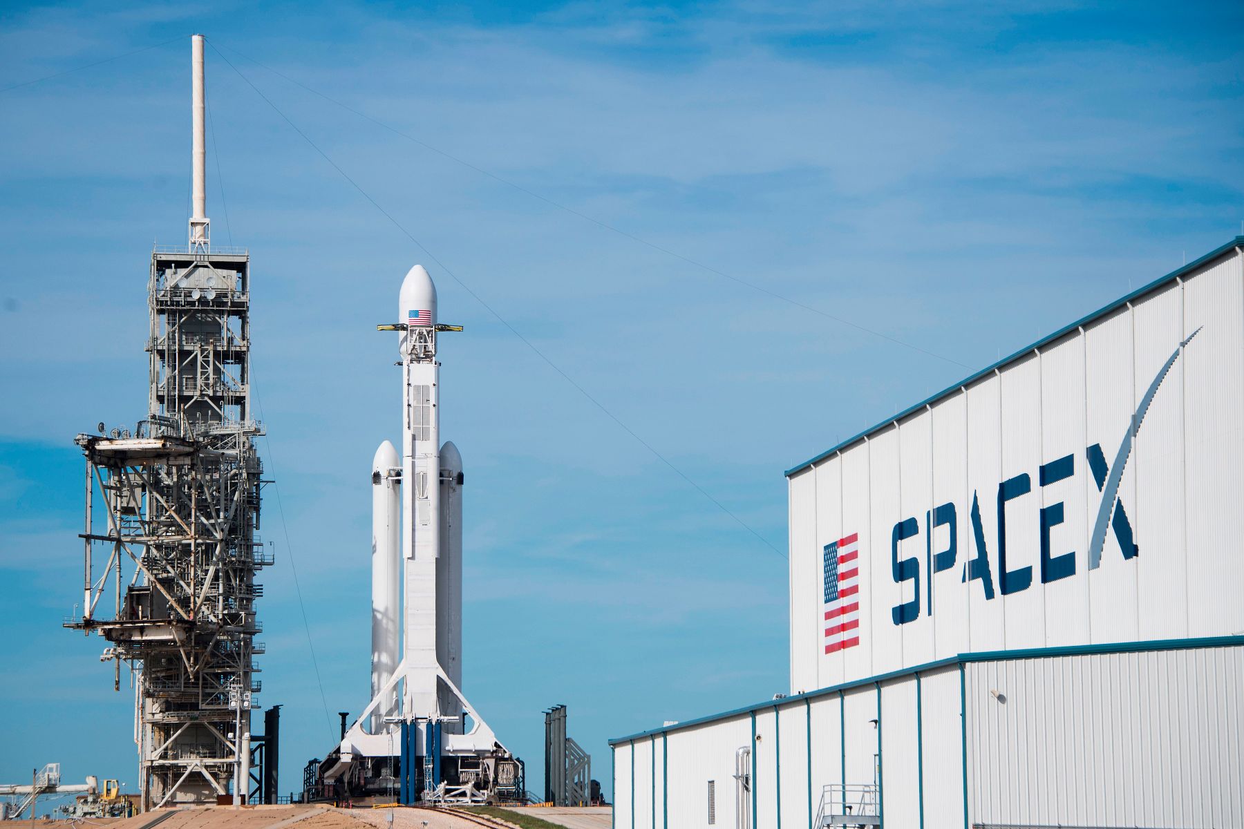 SpaceX has been classified as an essential business, image via Getty Images