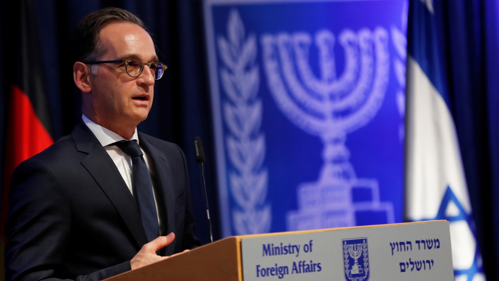 Germany's FM warns Israel against West Bank annexation plans