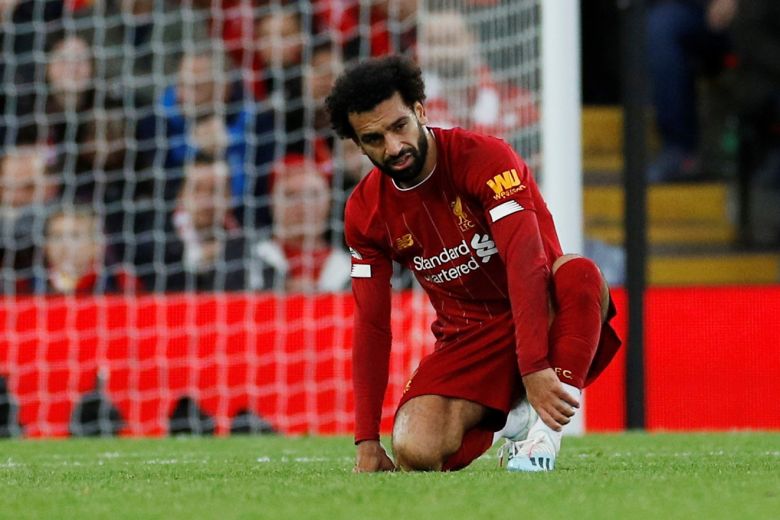 Mohamed Salah has been ruled out of upcoming matches due to an ankle injury, Image via Reuters