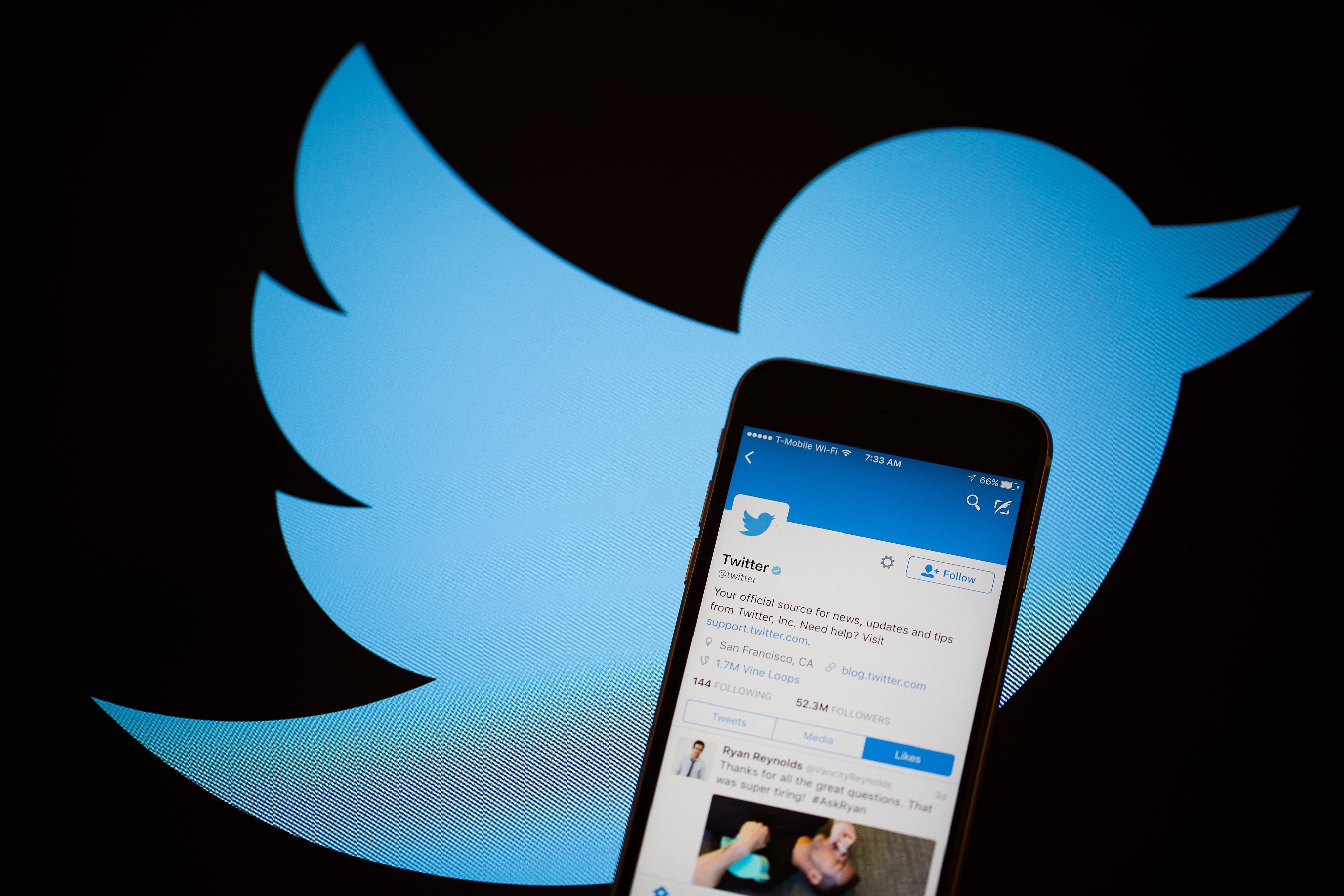 Twitter has not revealed exactly how many accounts were suspended, image via Getty Images