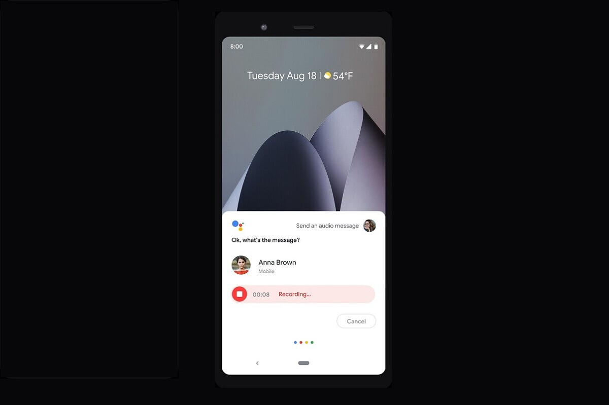 You can now send audio messages to contacts through Google Assistant