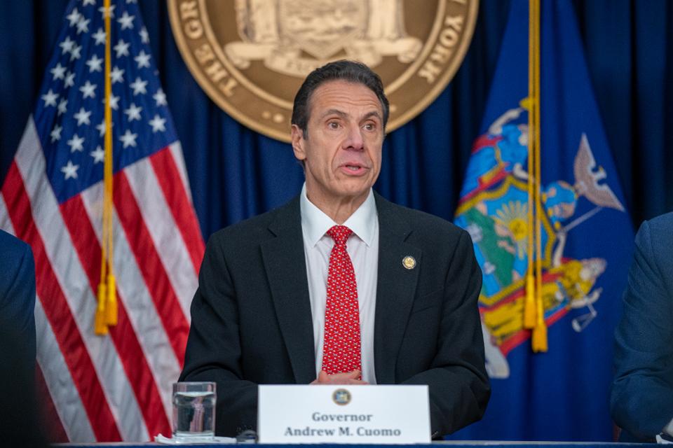 New York Governor Andrew Cuomo confirmed that the total number of COVID19, Image via Forbes