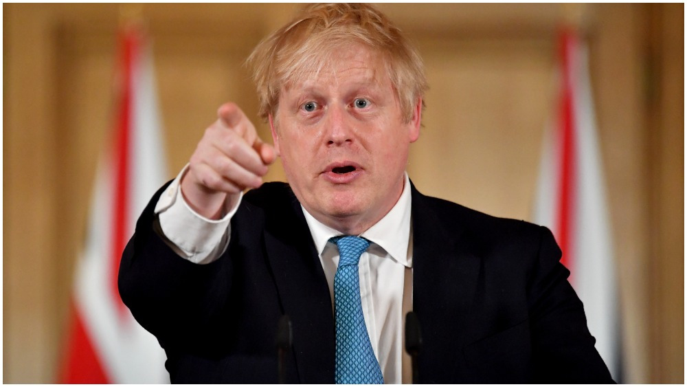 UK PM Boris Johnson diagnosed with coronavirus. Image via Variety.