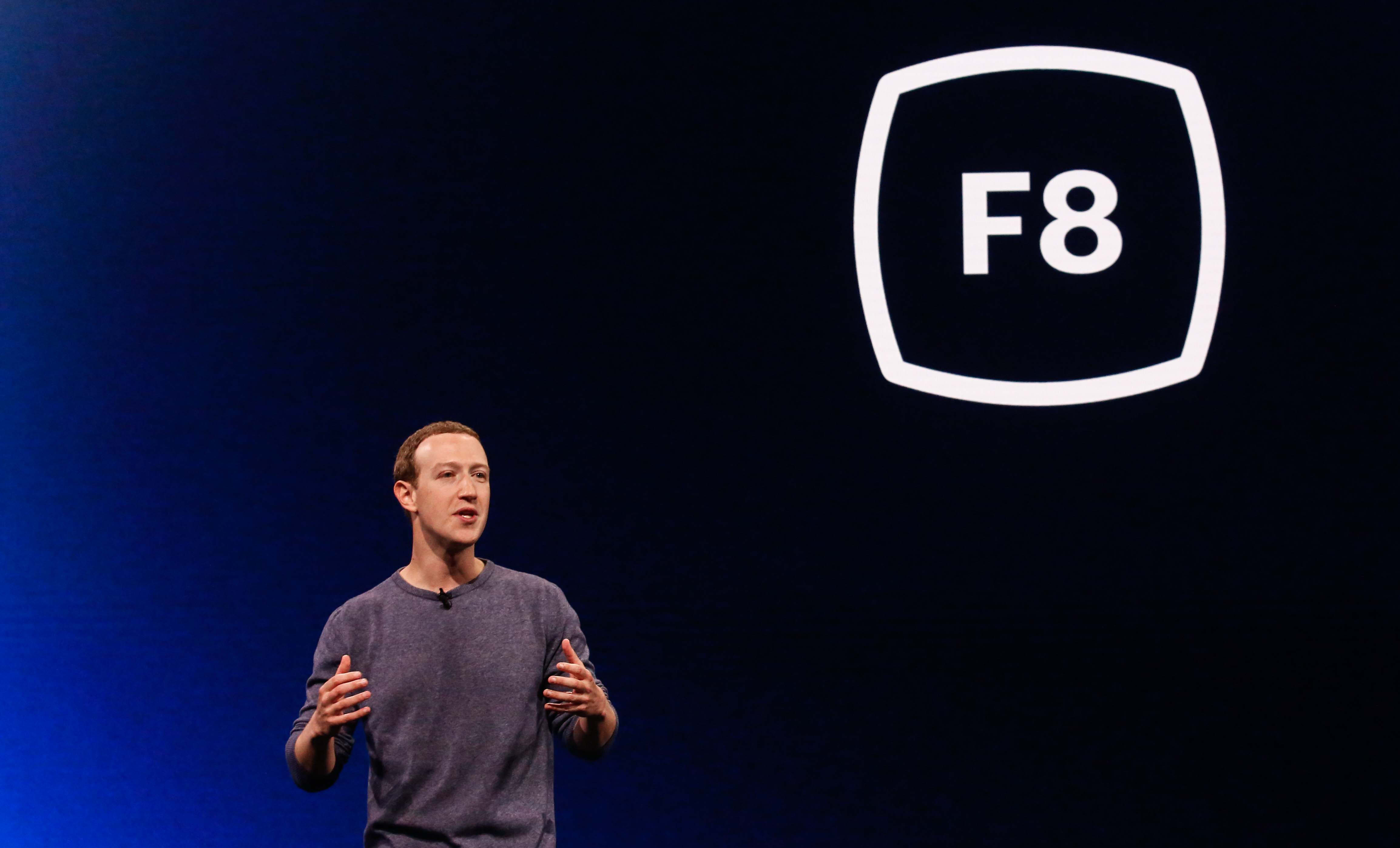 Facebook scraps F8 developers conference due to coronavirus outbreak. Image via CNBC.