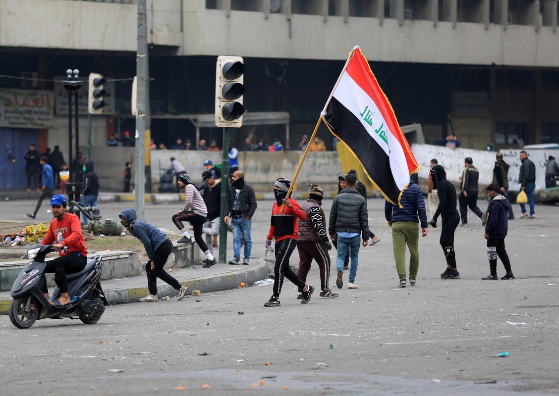 At least one person has been killed by the police, image via Anadolu Agency