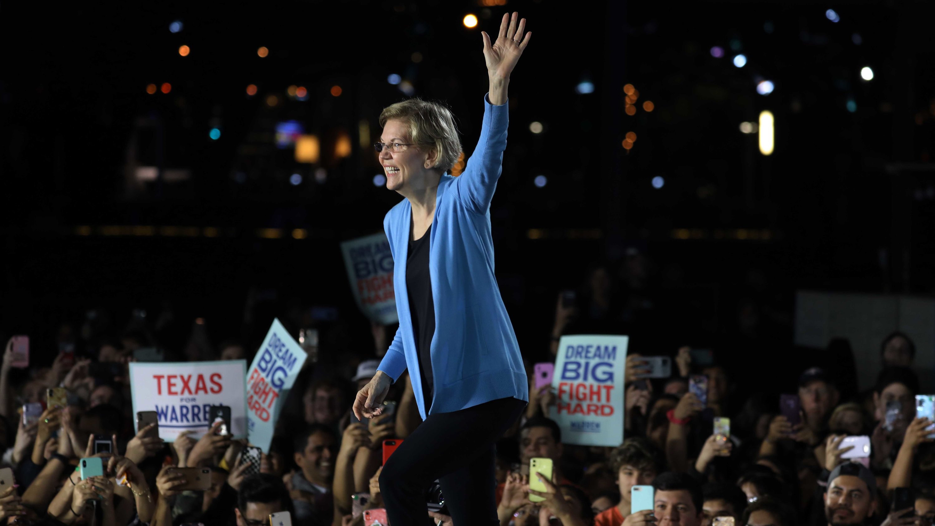 Former front-runner Elizabeth Warren withdraws from Democratic nomination race. Image via New York Times.