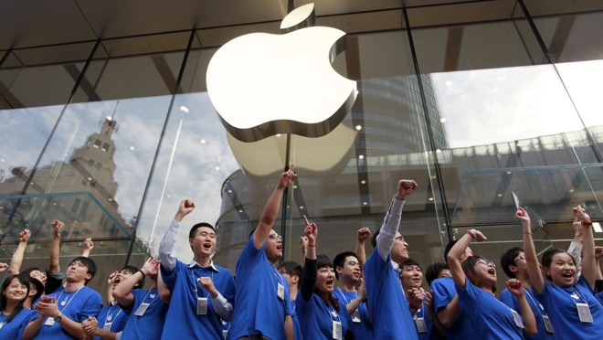 Apple reports a 225% growth in iPhone sales in China