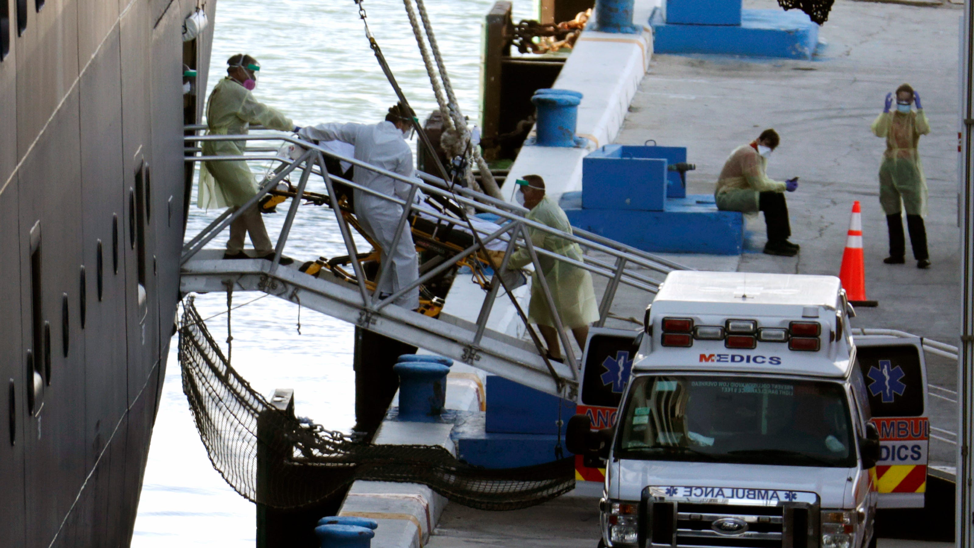 Holland America ships caught in COVID-19 pandemic dock in Florida; here's how disembarkation will work