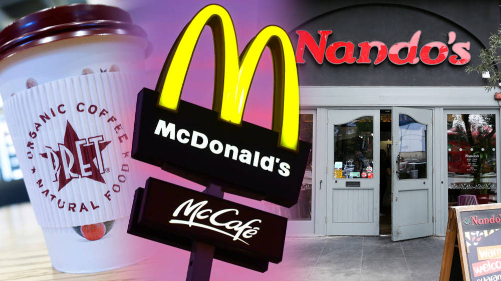 McDonald’s and Nando’s to close restaurants in the UK, Image via Capital FM