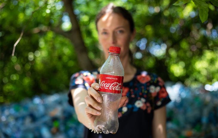 UK NGO Tearfund exposes massive plastic pollution in developing countries by global beverage companies. Image via Tearfund.