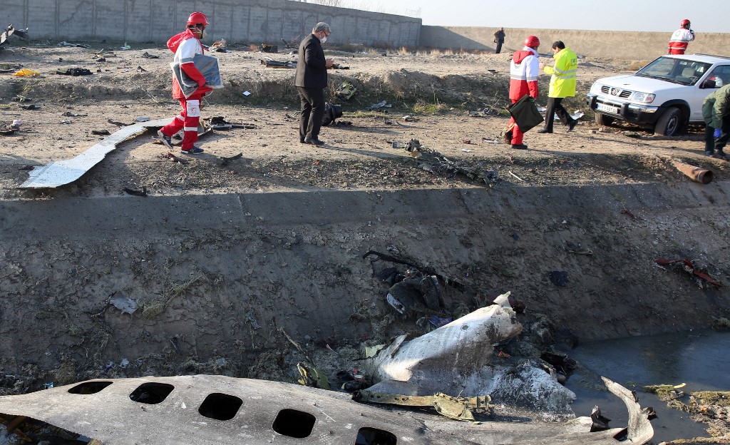 Canada has said that France or Ukraine should handle the flight data, image via AFP