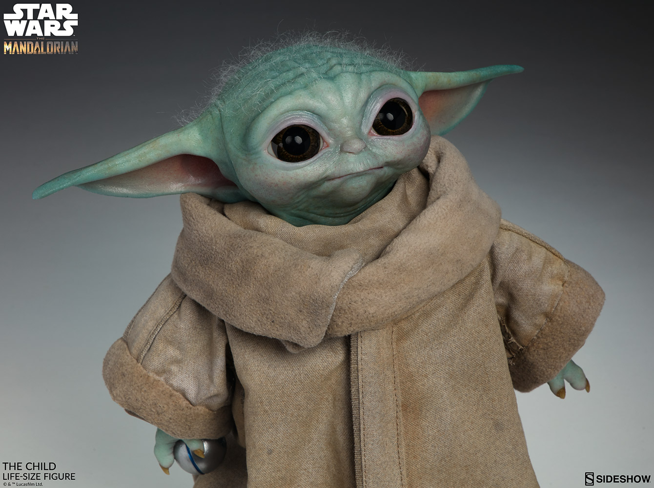 Sideshow website immediately crashes after announcing Baby Yoda figurine pre-orders. Image via Sideshow.