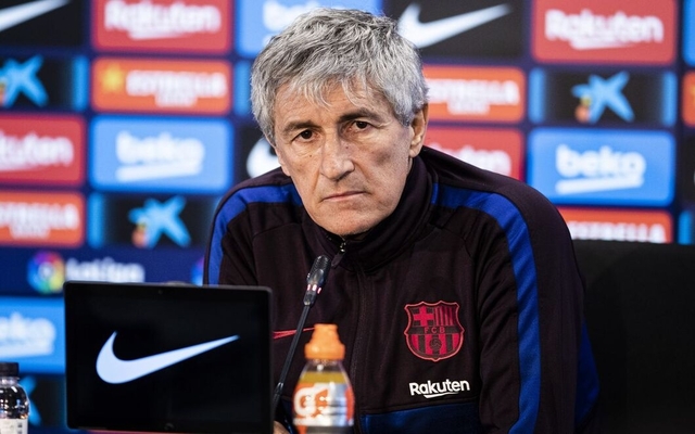 Barcelona prepared to sack Quique Setien as manager