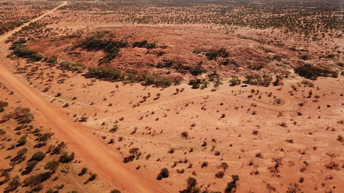 Yarrabubba crater in western Australia determined to be world's oldest. Image via CNN.