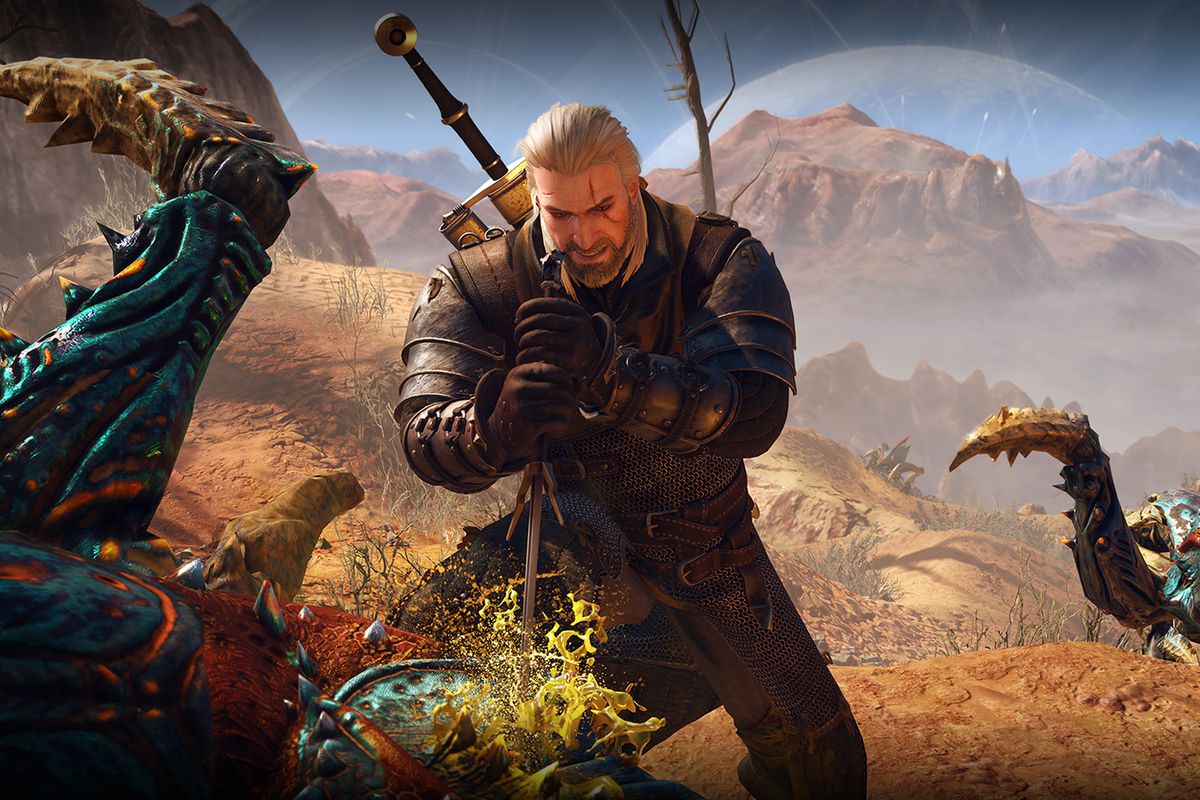 The company received a boost from the Witcher Netflix series, image via CD Projekt