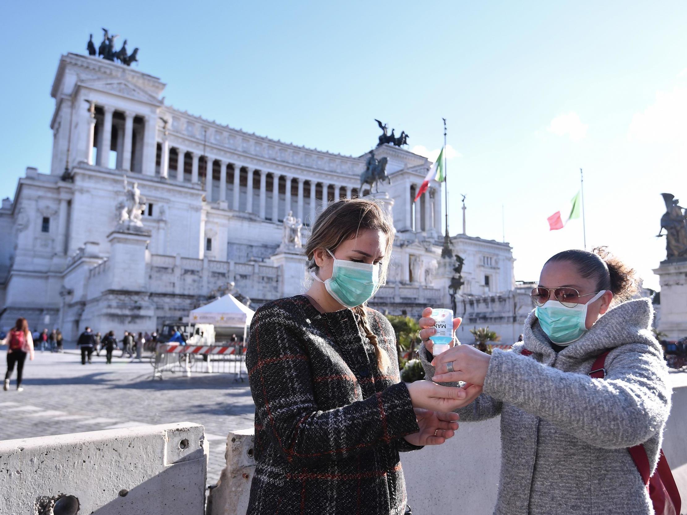 Italy puts 60 million people under lockdown, Image via Independent