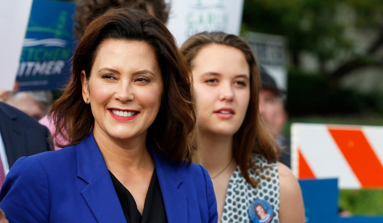 Governor Michigan Gretchen Whitmer extending stay-home order through May 15