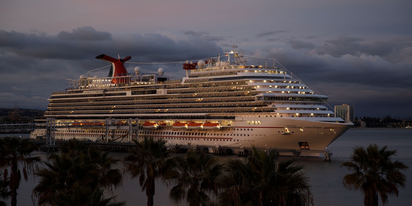 Sick passengers will likely be quarantined on the ship for some time, image via Getty Images