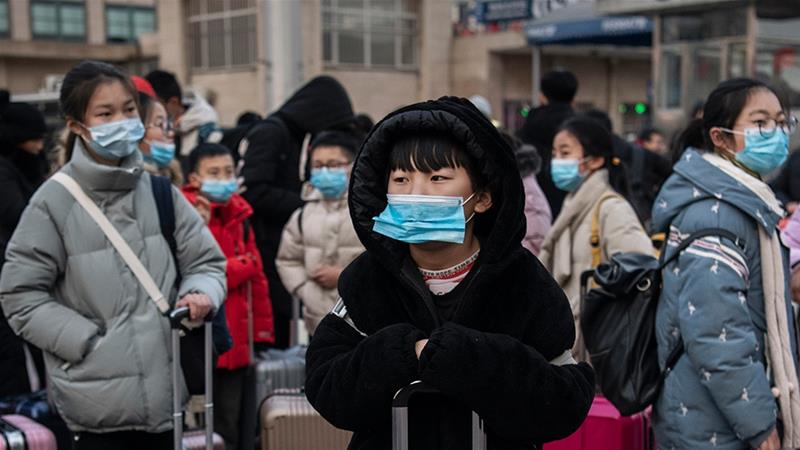 China is reporting a decrease in infections, image via Getty Images