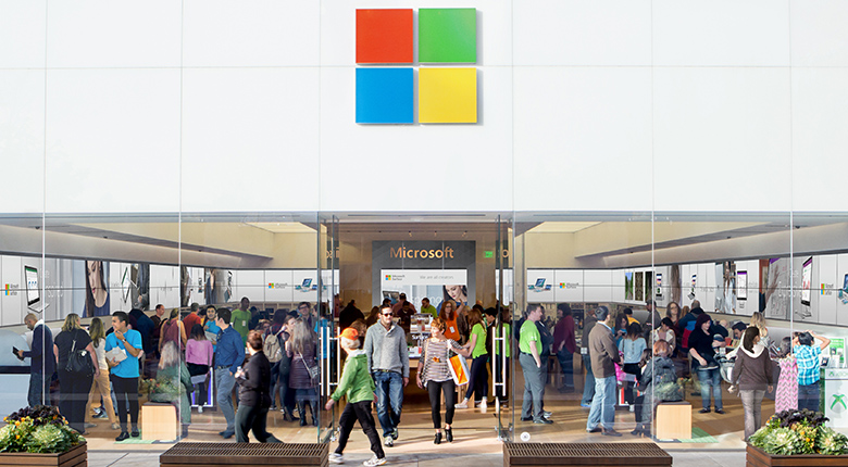 Microsoft announced the permanent closure of its retail stores