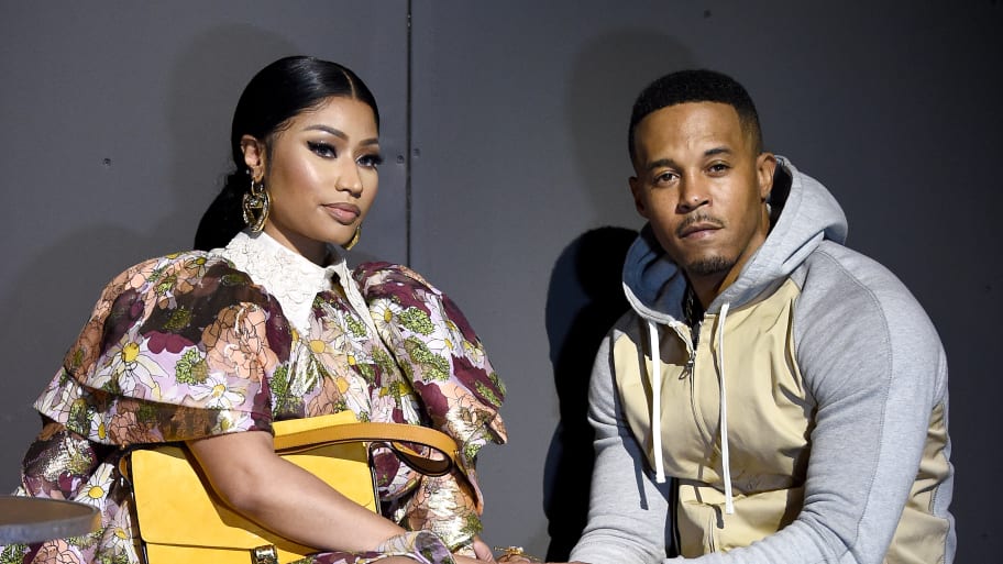 Nicki Minaj has defended her husband on social media, image via Getty Images