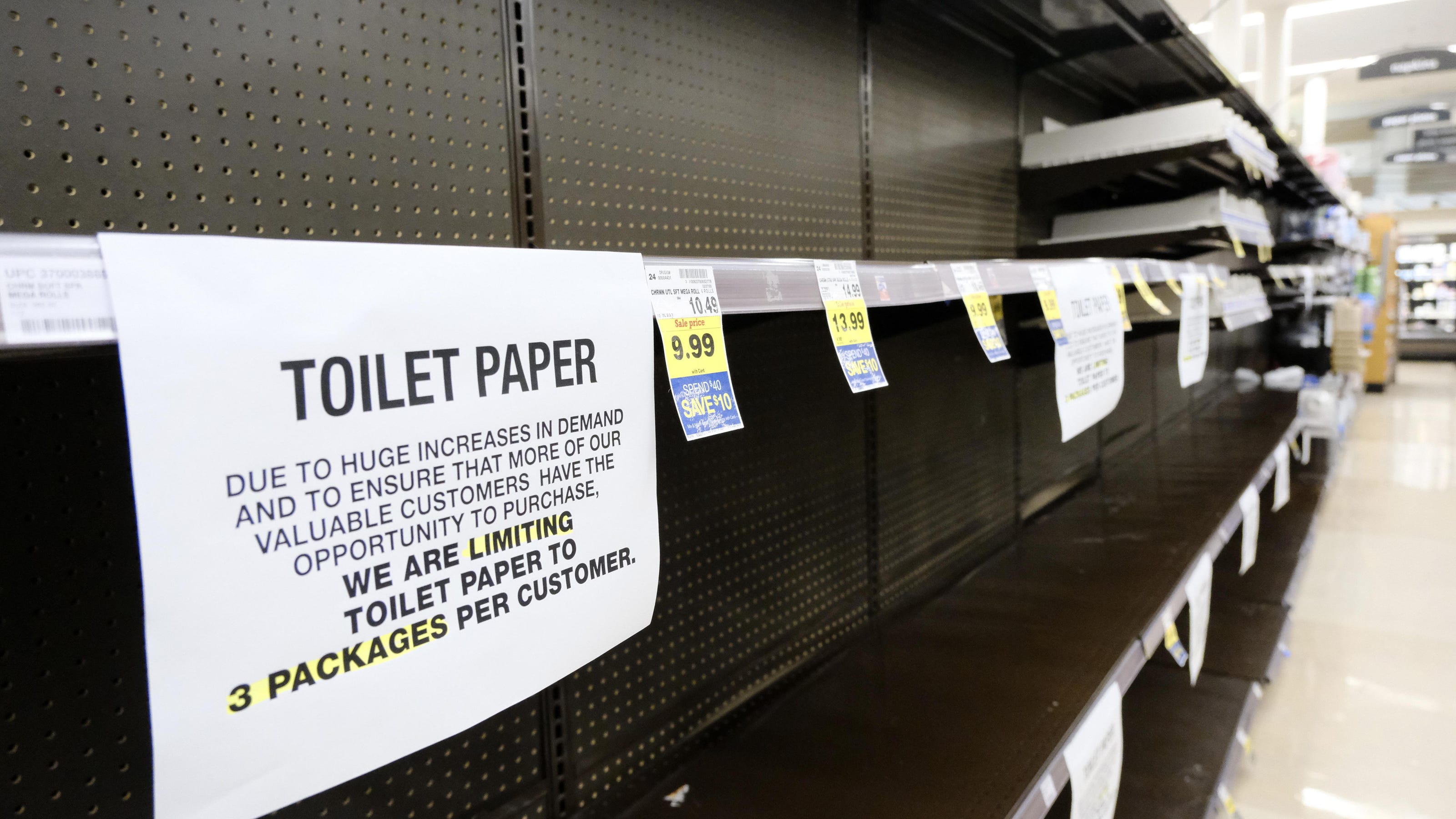 Coronavirus and shopping for supplies: Getting to the bottom of the toilet paper shortage