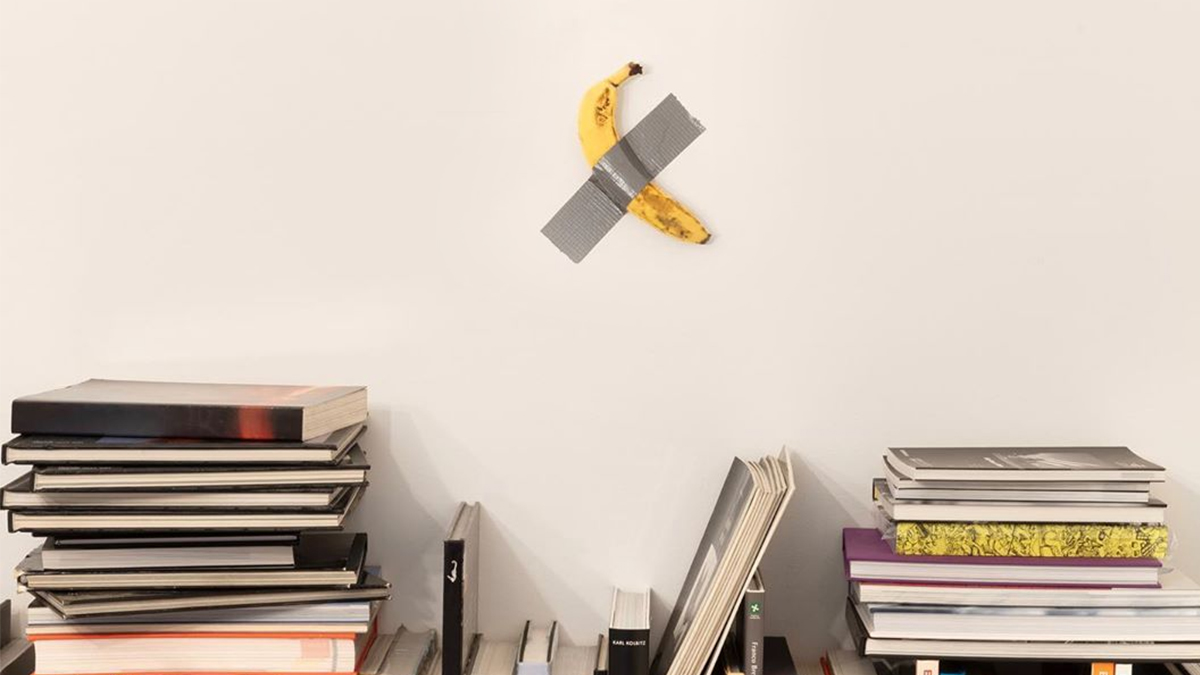 Cattelan's 'banana' art project Comedian bought for 120k Reefew